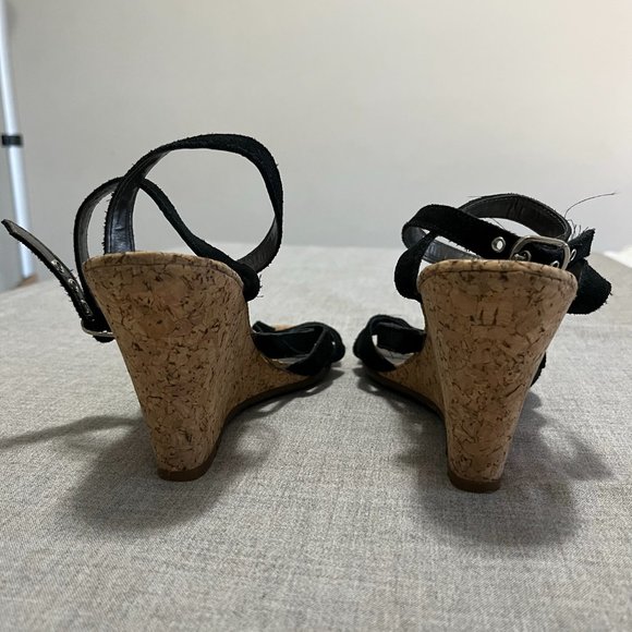 Gap Wedge Shoes with Ankle Buckle - Picture 3 of 6